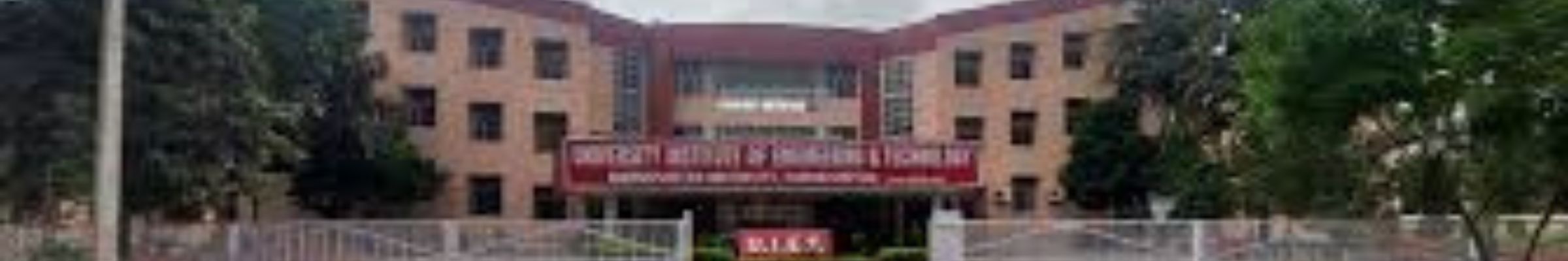 University Institute of Engineering and Technology