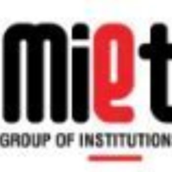 MIET Meerut logo