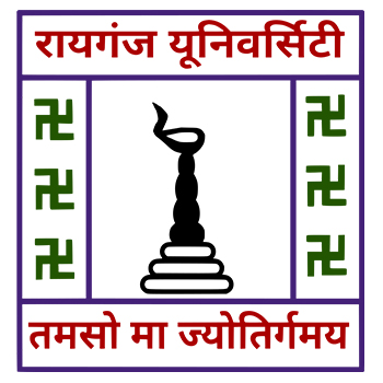 Raiganj University logo