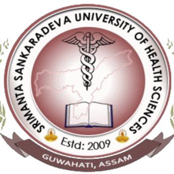 Srimanta Sankaradeva University of Health Sciences logo
