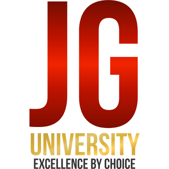 JG University logo
